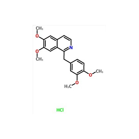 Papaverine Hydrochloride USP, 100g