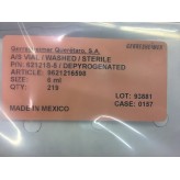 6mL (5ml shorty) Clear Sterile Open Vials, 22x40mm, Depyrogenated, Ream of 219 pieces