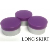 13mm Long Skirt Flip Cap Seal, Purple, Bag of 1,000