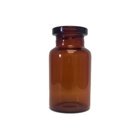 10mL Amber Shorty Serum Vials, SID YXP, 24x45mm, Ream of 252