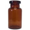 10mL Amber Shorty Serum Vials, SID YXP, 24x45mm, Ream of 252