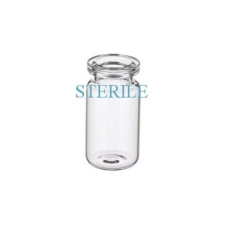 10mL Clear Sterile Open Vials, Depyrogenated, Case of 716 pieces