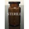 6mL (5ml shorty) Amber Sterile Open Vials, 22x40mm, Depyrogenated, Ream of 176 pieces