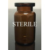6mL (5ml shorty) Amber Sterile Open Vials, 22x40mm, Depyrogenated, Ream of 176 pieces