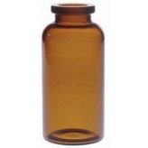 30mL Amber Serum Vials, 30x86mm, Ream of 144