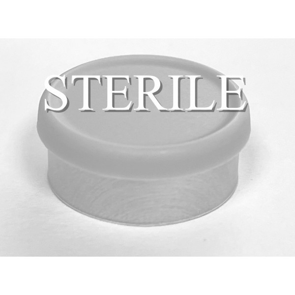 Sterile Misty Gray Mm Matte Flip Cap Vial Seals