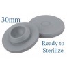 Ready to Sterilize Vial Stoppers, 30mm Bromobutyl, Bag of 1,000
