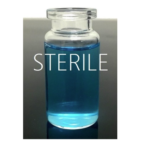 ISO 10R 10ml Clear Open Sterile Vial, Nested Trays, Case of 960