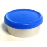 West 20mm Matte Flip Cap Vial Seal, Royal Blue, Bag 1000