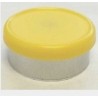 West 20mm Matte Flip Cap Vial Seal, Yellow, Bag 1000