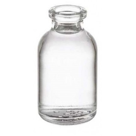 20ml Clear Moulded Serum Bottle VIals, 120 pieces