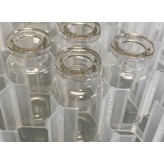 ISO 10R 10ml Clear Open Sterile Vial, Nested Tray of 96