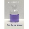 This image shows 5ml liquid added to the vial