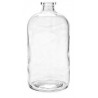 500mL Clear Serum Bottle Vials, 75mm x 190mm, Case of 16