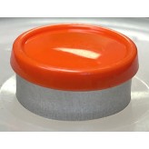 20mm Glossy USA Flip Cap Vial Seals, Orange Peel, Bag 1000