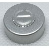 20mm Center Tear Vial Seals, Silver, Bag of 1000