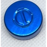 20mm Center Tear Vial Seals, Sapphire Blue, Pk 100