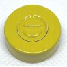 20mm Center Tear Seals, Yellow, Bag of 1000