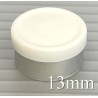 West 13mm Matte White Flip Off Vial Seals