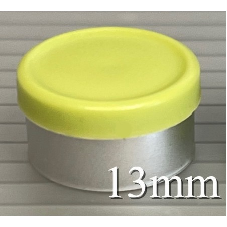 West 13mm Matte Faded Light Green Flip Off Vial Seals - WEST PHARMA West 13mm Matte Faded Light Green Flip Off Vial Seals - WEST PHARMA