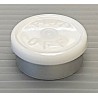 20mm Flip Off Vial Seals, White, Bag of 1000