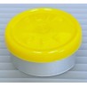 20mm Flip Off Vial Seals, Yellow, Bag of 1000