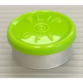 20mm Flip Off Vial Seals, Willow Green, Bag of 1000