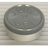20mm Flip Off Vial Seals, Dark Gray, Bag of 1000