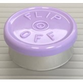 20mm Flip Off Vial Seals, Lavender, Case of 1000