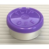 Purple 20mm Flip Off Vial Seals, West Pharma Pack of 100