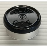 20mm Flip Off Vial Seals, Black, Pack of 100