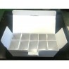 Treasure Chest White Vial Boxes, for 10x10ml Serum Vials, Pack of 5