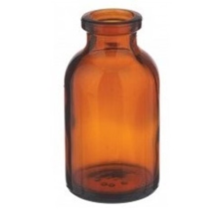 20mL Amber Serum Vials, 32x58mm, Case of 330