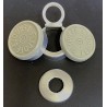 Misty Gray Flip Off Tear Off Vial Seals by West Pharma Bag 1000