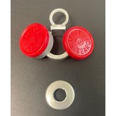 Red Flip Off Tear Off Vial Seals by West Pharma buy now!
