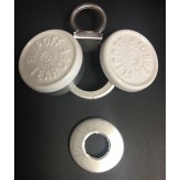White Flip Off Tear Off Vial Seals by West Pharma