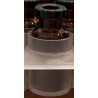 ISO 2R Amber Open Sterile Vials, Protective Nested Sleeve Tray, 100 vials