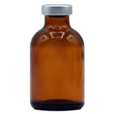 30mL Amber Sterile Serum Vials, Pack of 25 by ALK