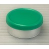 West 20mm Matte Flip Cap Vial Seal, Green, Bag 1000