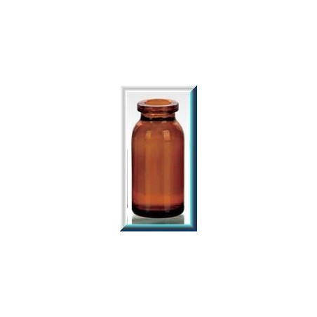 5mL Amber Molded Serum Vials, 23x47mm, Ream of 234