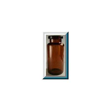 10mL Amber Serum Vials, HOLDS 14mL, 25x54mm, Ream of 288