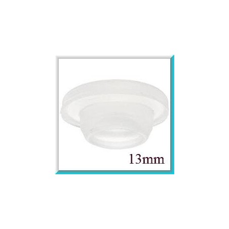 13mm Vial Stopper, Solid Silicone, Pack of 100