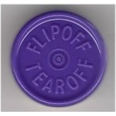 20mm Flip Off-Tear Off Vial Seals, Purple, Pack...