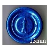 13mm Complete Tear Off Vial Seals, Sapphire...