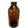 250mL Amber Serum Bottle Vials, 32mm Crimp, Case of 36