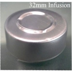 32mm Center Tear Infusion Vial Seals